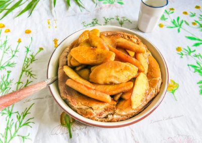 Dutch Baby z jabłkami