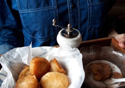 Bananowe buñuelos, trochę inaczej