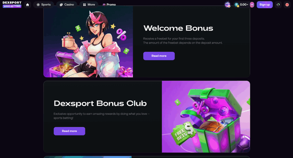 新しい時代のゲーム体験 DexSport ビットコイン ギャンブル